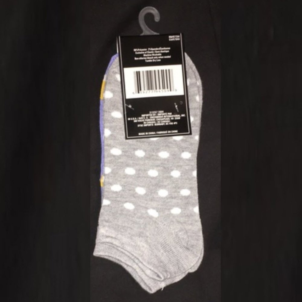*3/$15* Fun Corgi Dog + Polka Dot Socks - Picture 2 of 3